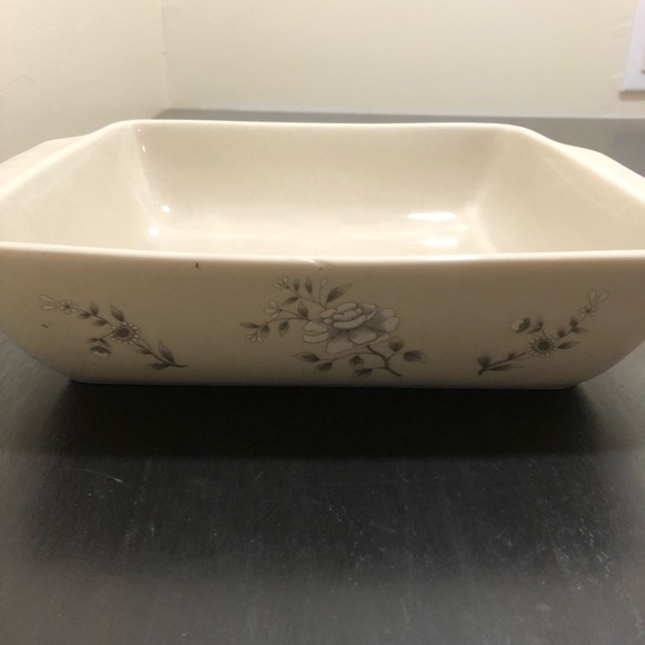 Vintage square stoneware baking dish Southampton - Picture 8 of 9